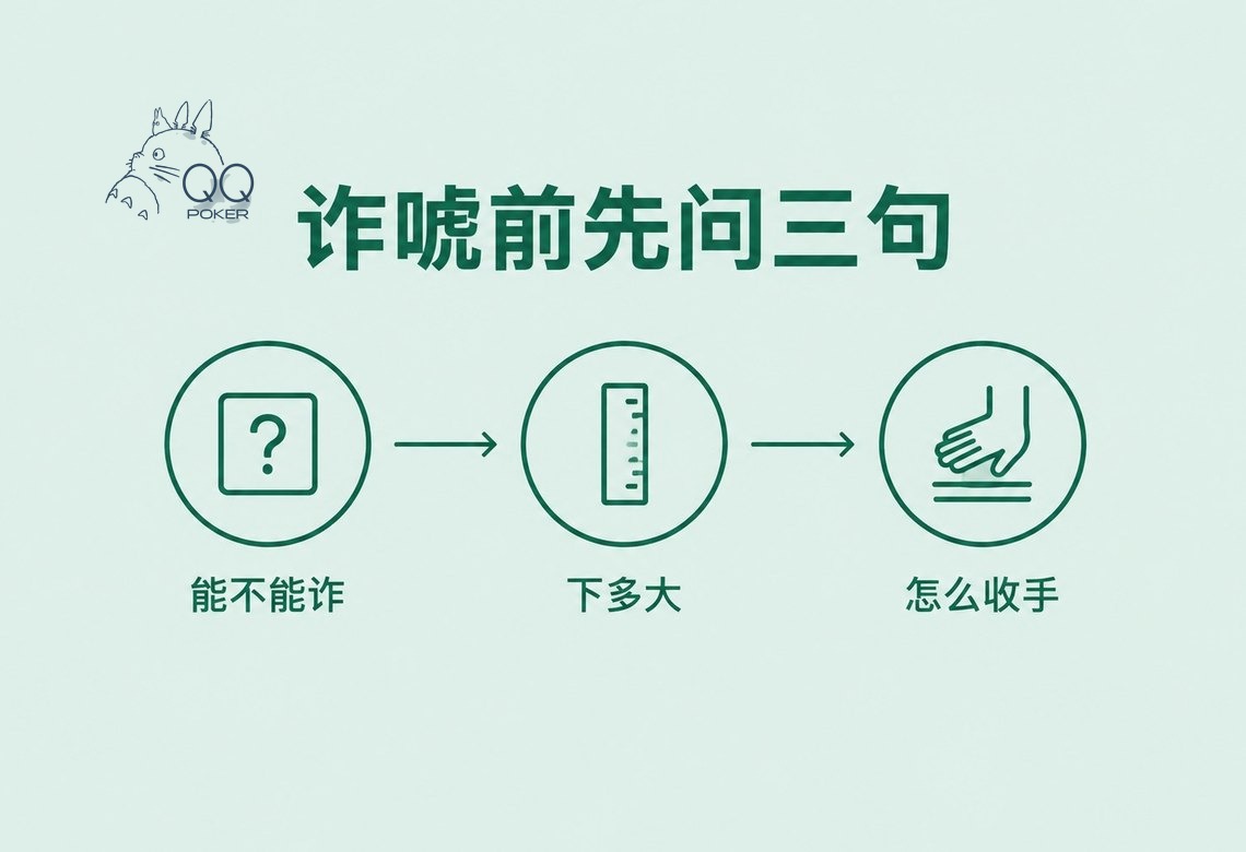 德扑诈唬时机